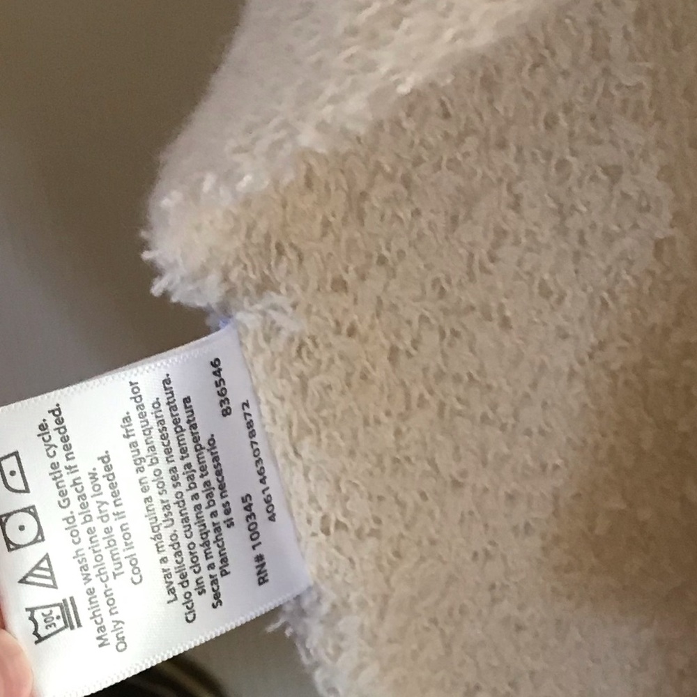 Serra Ivory Textured Shawl - Picture 7 of 7